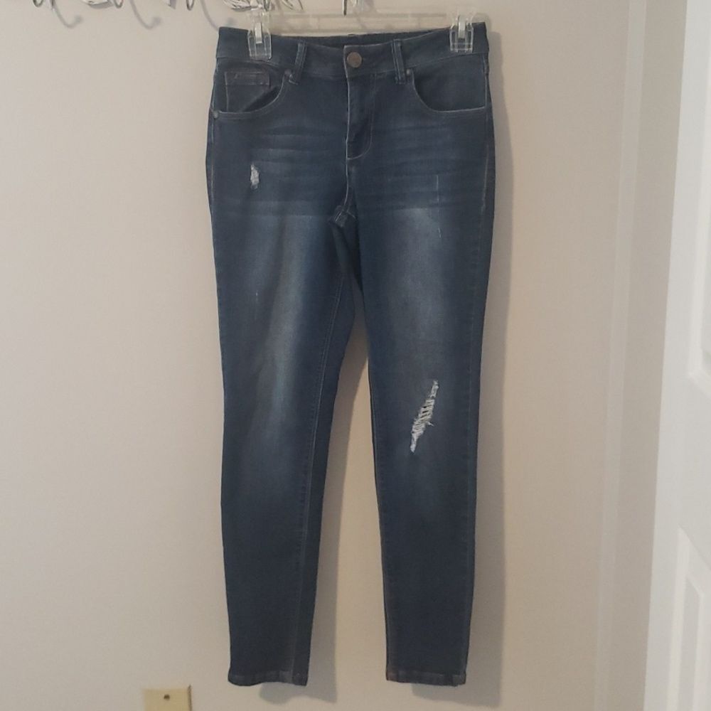 1822 Denim Jeans Womens sz 4 Adrianna Mid Rise Boyfriend